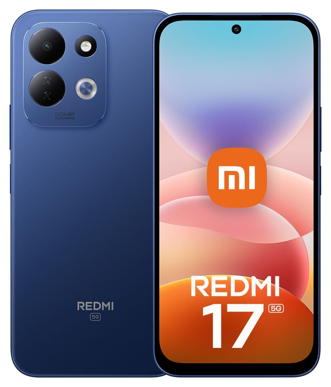 Redmi 17 256 GB 5G Smartphone 17,5 cm (6.9 Zoll) 2,4 GHz Android 50 MP Dual Kamera Dual Sim (Deep Blue) 