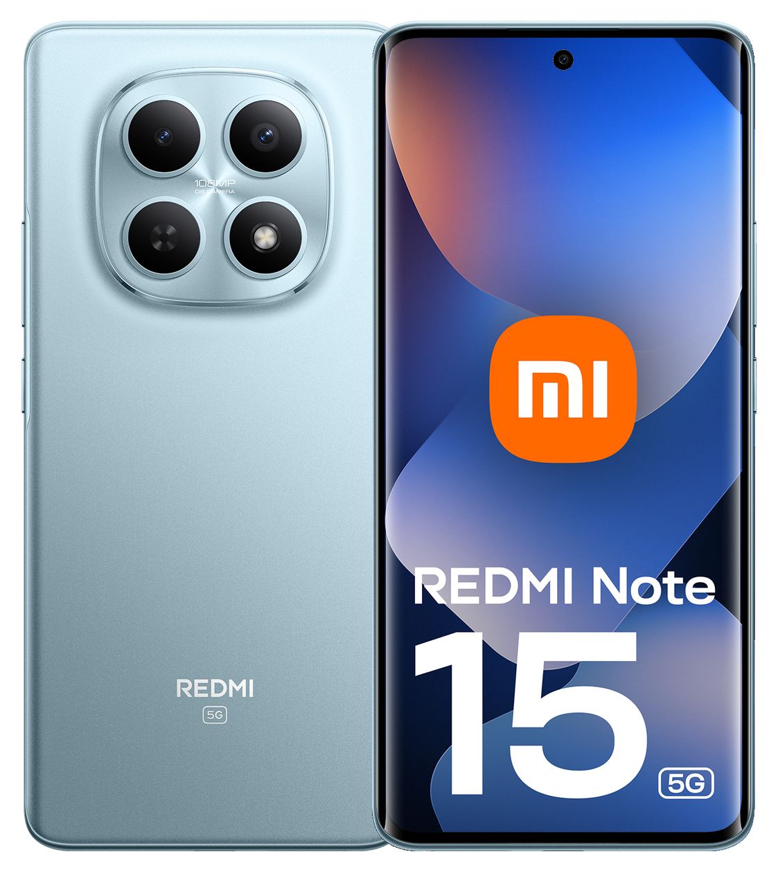 Redmi Note 15 256 GB 5G Smartphone 17,2 cm (6.77") 1,8 GHz 108 MP Dreifach Kamera (Glacier Blue) 