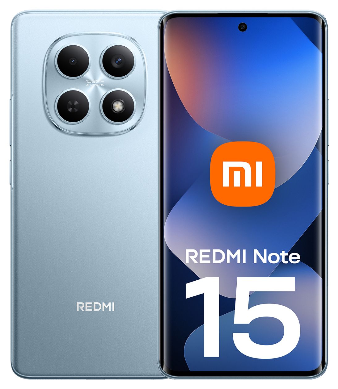 Redmi Note 15 128 GB 5G Smartphone 17,2 cm (6.77") 2,0 GHz 108 MP Dreifach Kamera (Glacier Blue) 