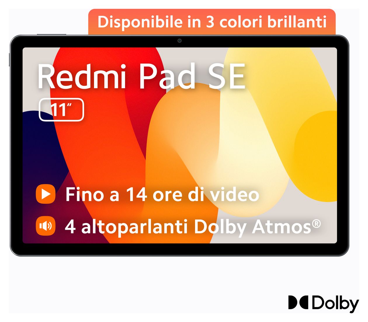 Redmi Pad SE 128 GB Tablet 27,9 cm (11 Zoll) Android 8 MP (Lavender Purple) 