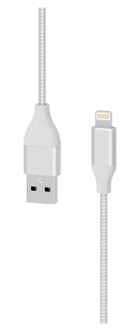 217076 Lightning auf USB A Männlich 1,5 m  (Silber) 