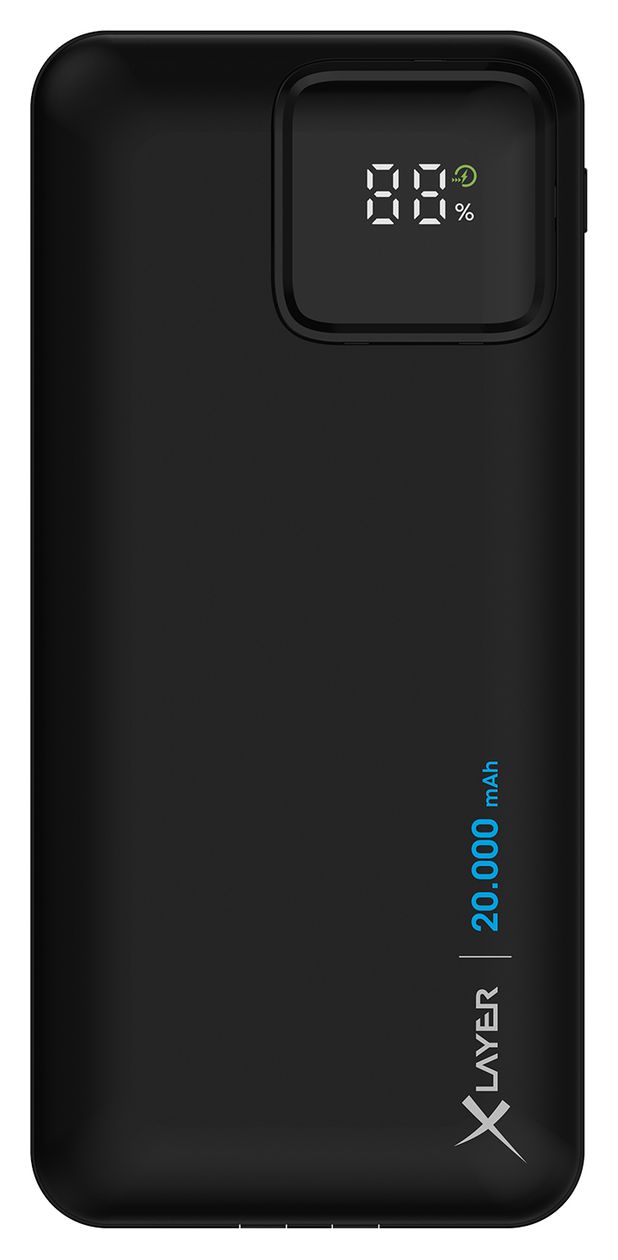 220140 20000 mAh Powerbank Mikro-USB  (Schwarz) 