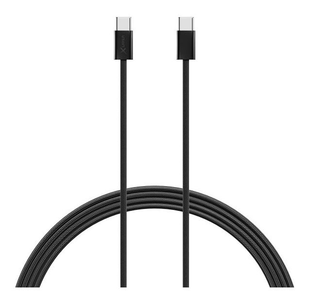 220310 480 Gbit/s Stecker USB C auf USB C bis 60 W 2 m  (Schwarz) 