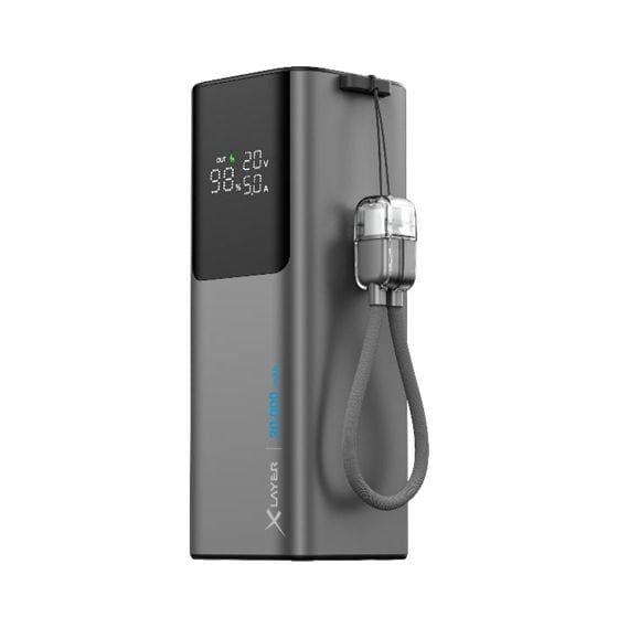 HyperCharge 27000 mAh Powerbank USB Typ-C  (Grau) 