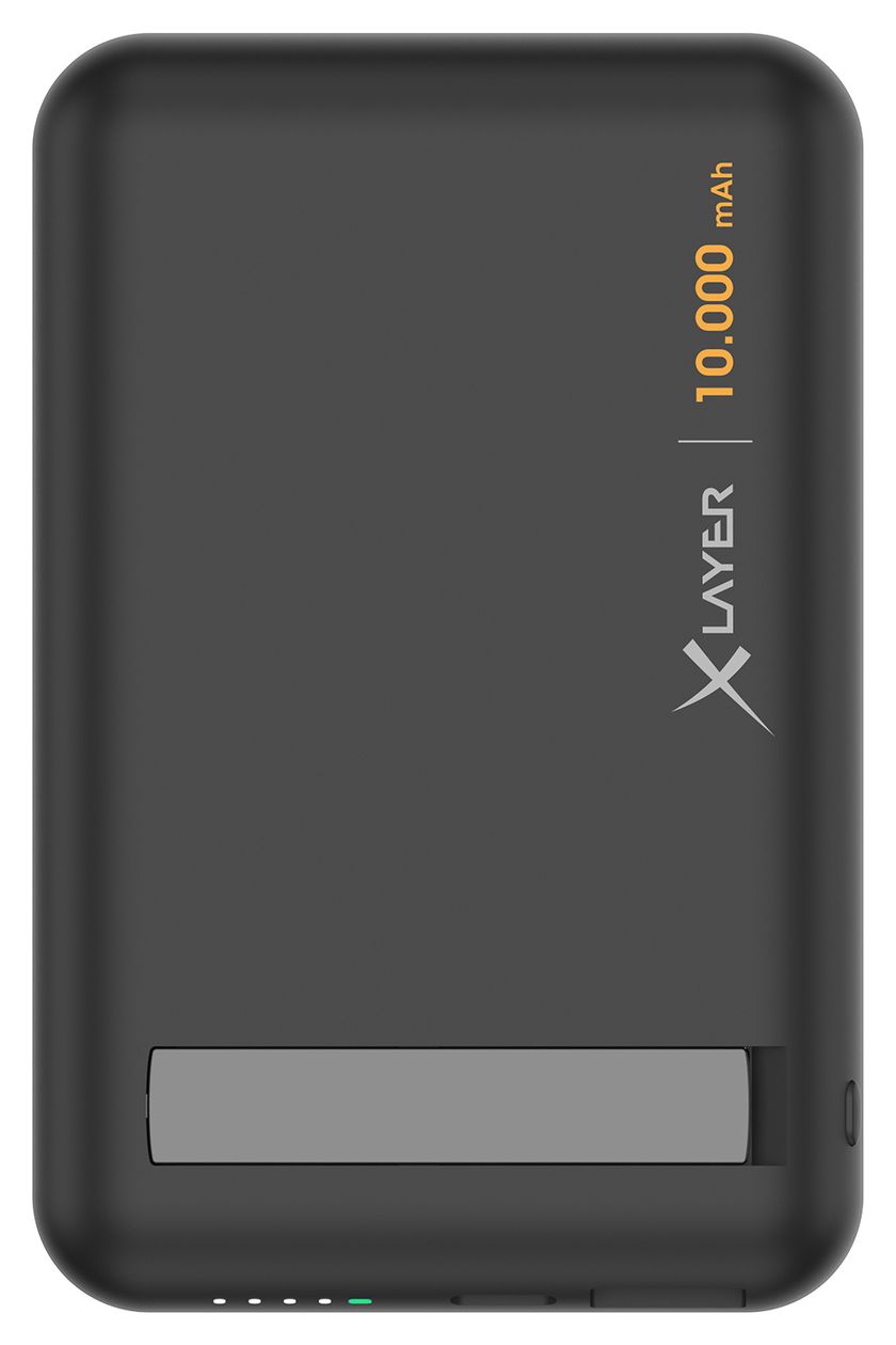MagFix Pro 2 10000 mAh Powerbank USB Typ-C Kabelloses Laden  (Schwarz) 