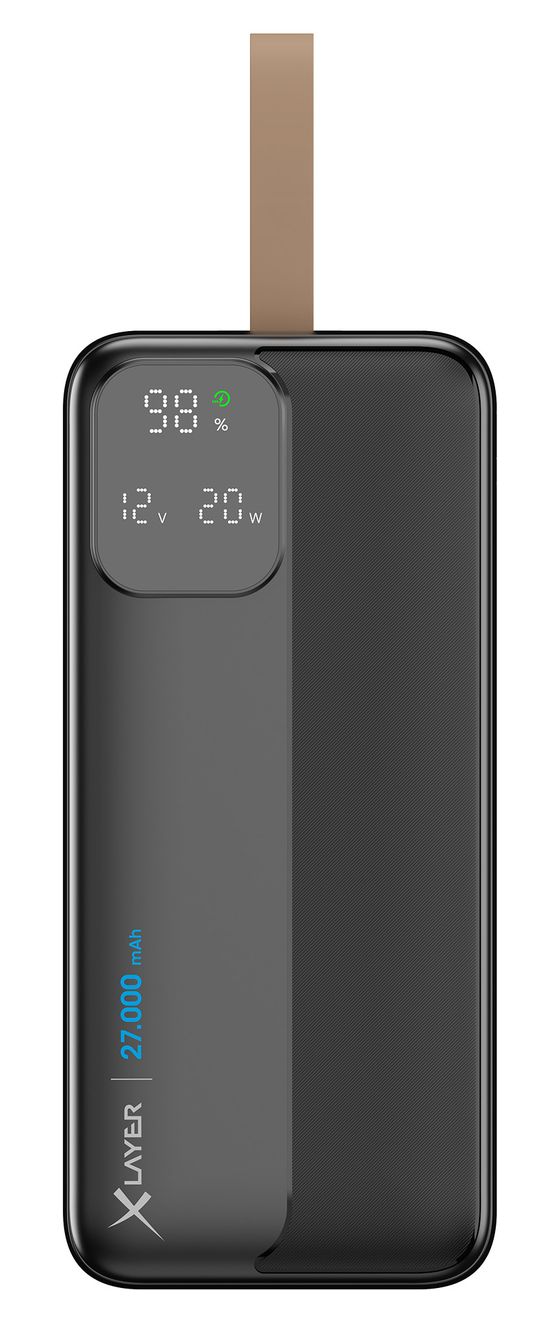 Rapid 27000 mAh Powerbank USB Typ-C  (Schwarz) 