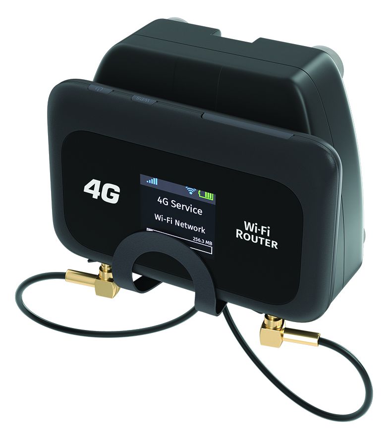 HAN2004CRC9 Sat-Spiegel  (Schwarz) 