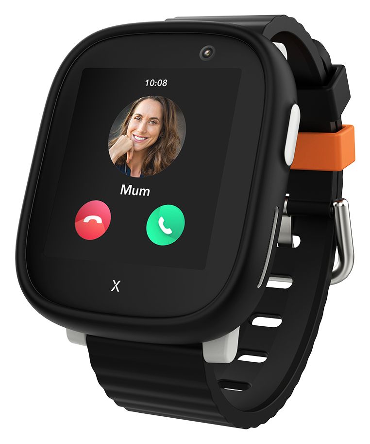 X6Play Digital  Smartwatch Rechteckig IP68 4G  (Schwarz) 