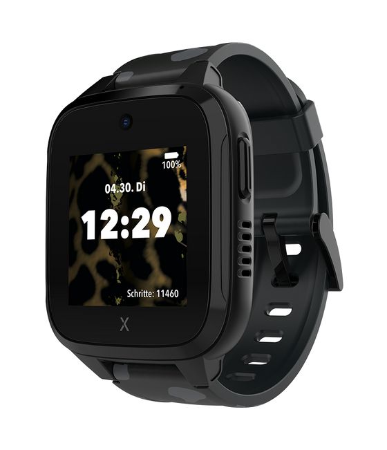 XGO3 Gen 2 Digital  Smartwatch Rechteckig IP68 4G  (Schwarz) 