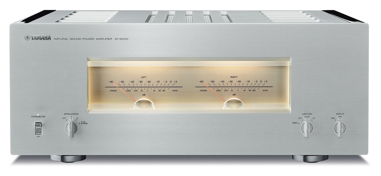 M-5000 Receiver 250 W  (Silber) 