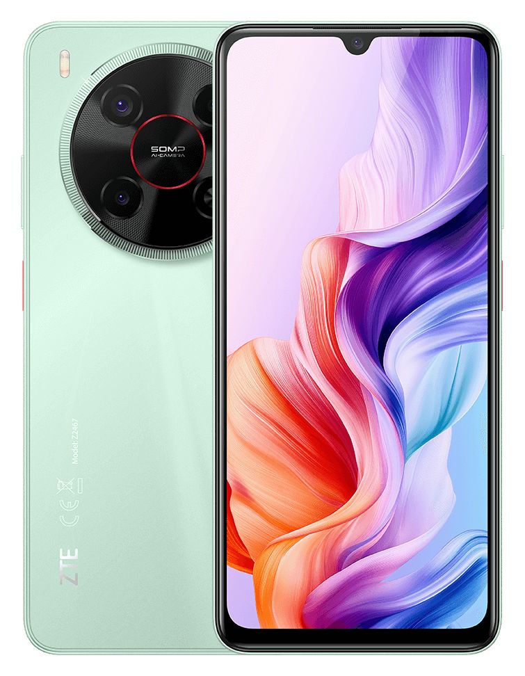 Blade V70 Max 128 GB 4G Smartphone 17,5 cm (6.9 Zoll) 1,6 GHz Android 50 MP Dreifach Kamera Dual Sim WiFi 5  (Grün) 