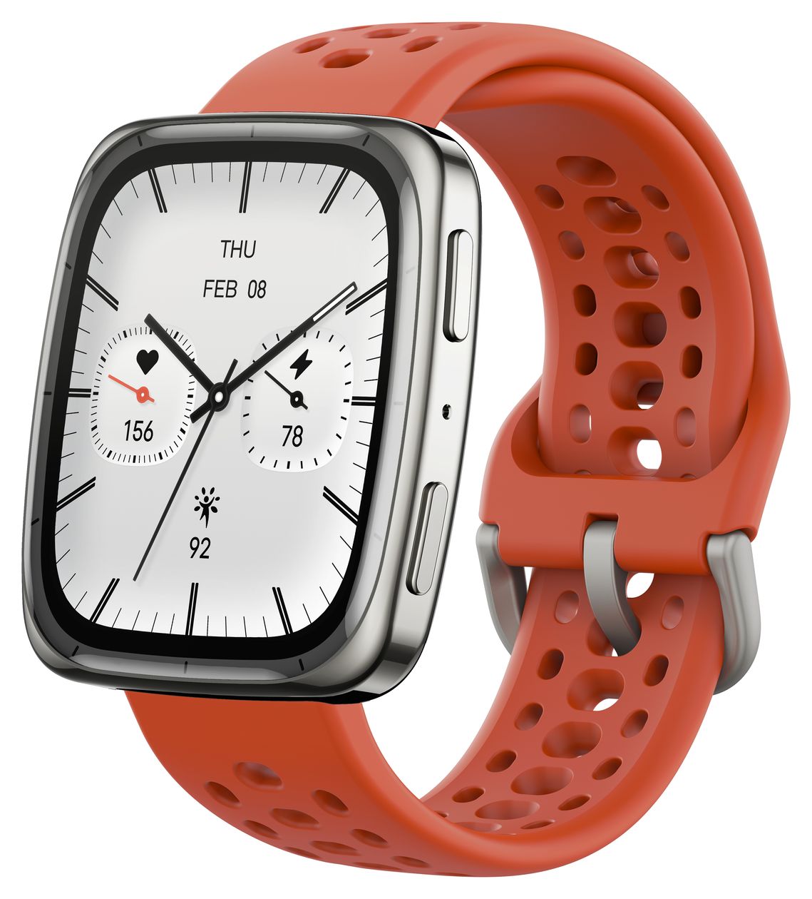 Active 2 Digital Smartwatch Rechteckig 341 ppi  (Edelstahl) 