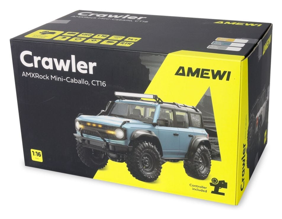 RC Craw Mini-Caballo AMXRo gelb 