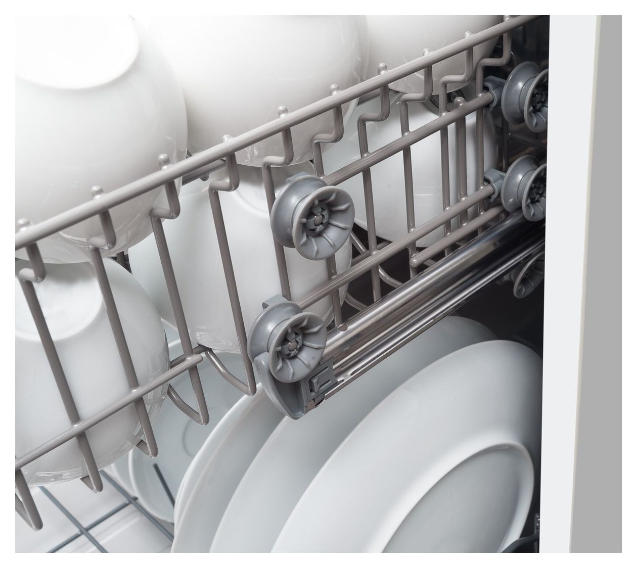 EGSP561000E 45 cm Geschirrspüler teilintegriert (ohne Front) Leise 10 Maßgedecke aquaStop Funktion 