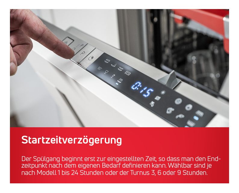 EGSP576910E 60 cm Geschirrspüler teilintegriert (ohne Front) Leise 14 Maßgedecke aquaStop Funktion 