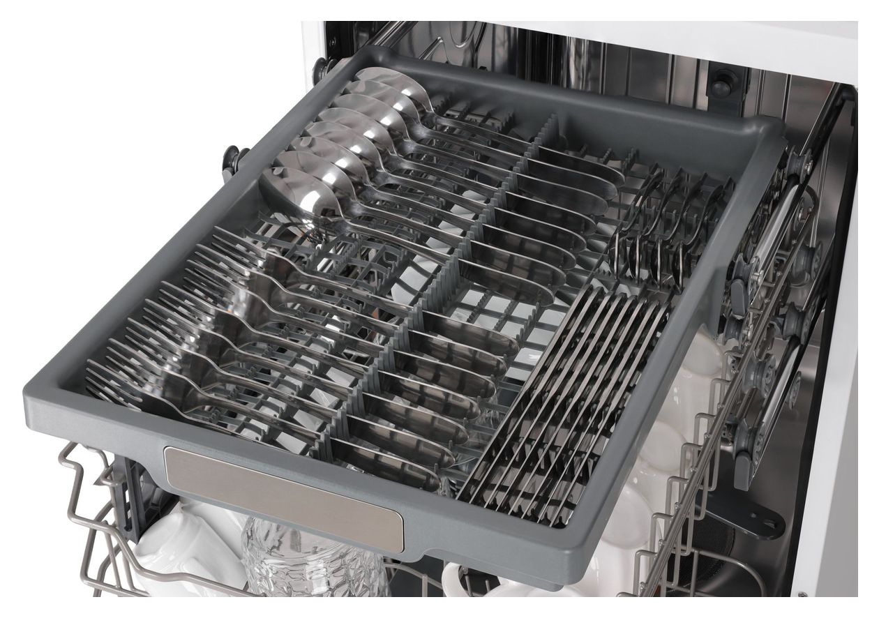 GSP 531 470 W 45 cm Geschirrspüler freistehend leise 11 Maßgedecke aquaStop Funktion Mini Active (Weiß) 