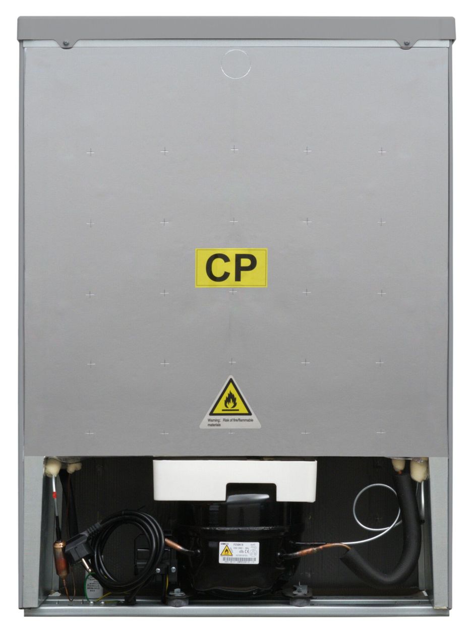 KS361115E 136 l / 117 l Tischkühlschrank EEK: D 118 kWh Jahr  (Edelstahl) 