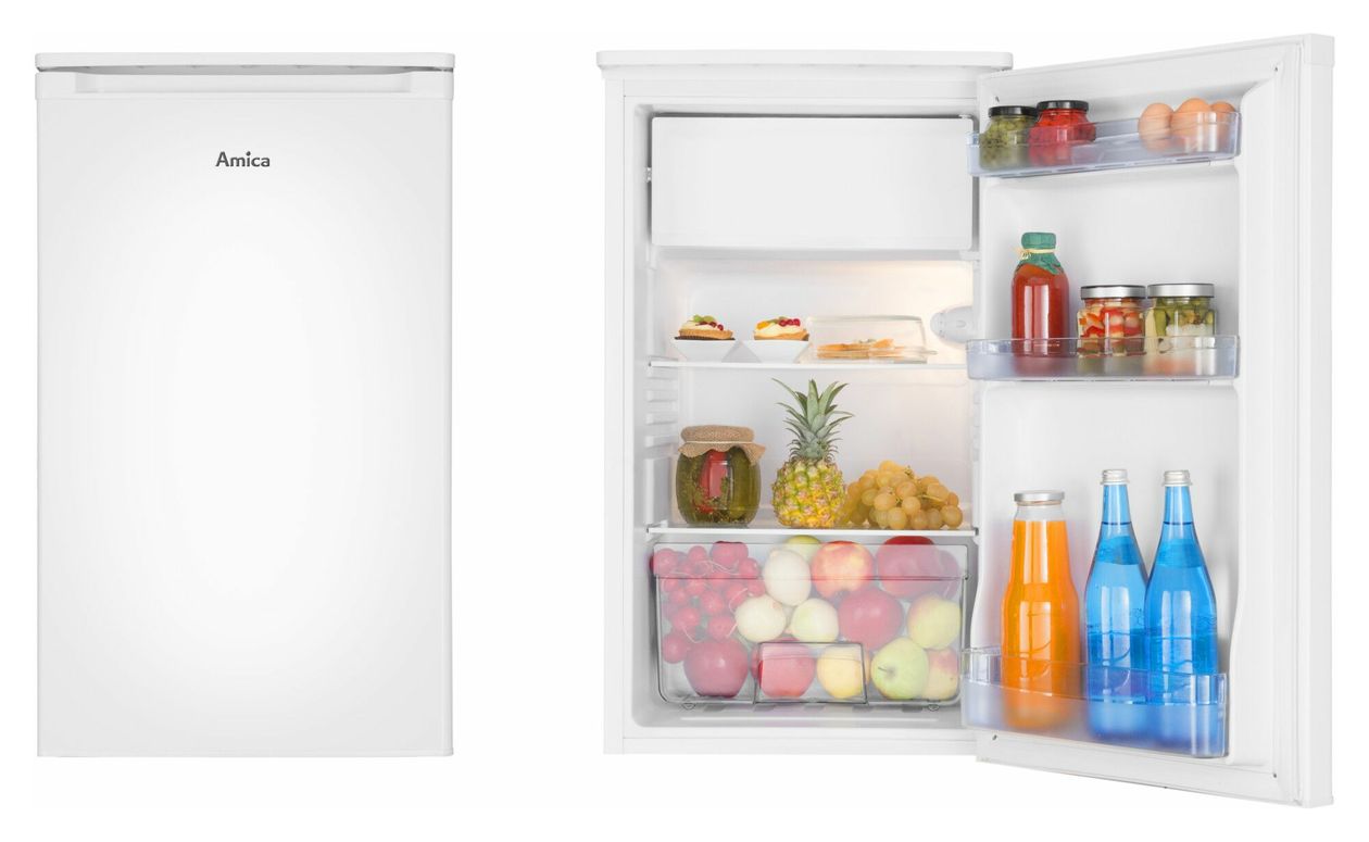 KS361155 W 83 l / 75 l Tischkühlschrank EEK: E 128 kWh Jahr  (Weiß) 