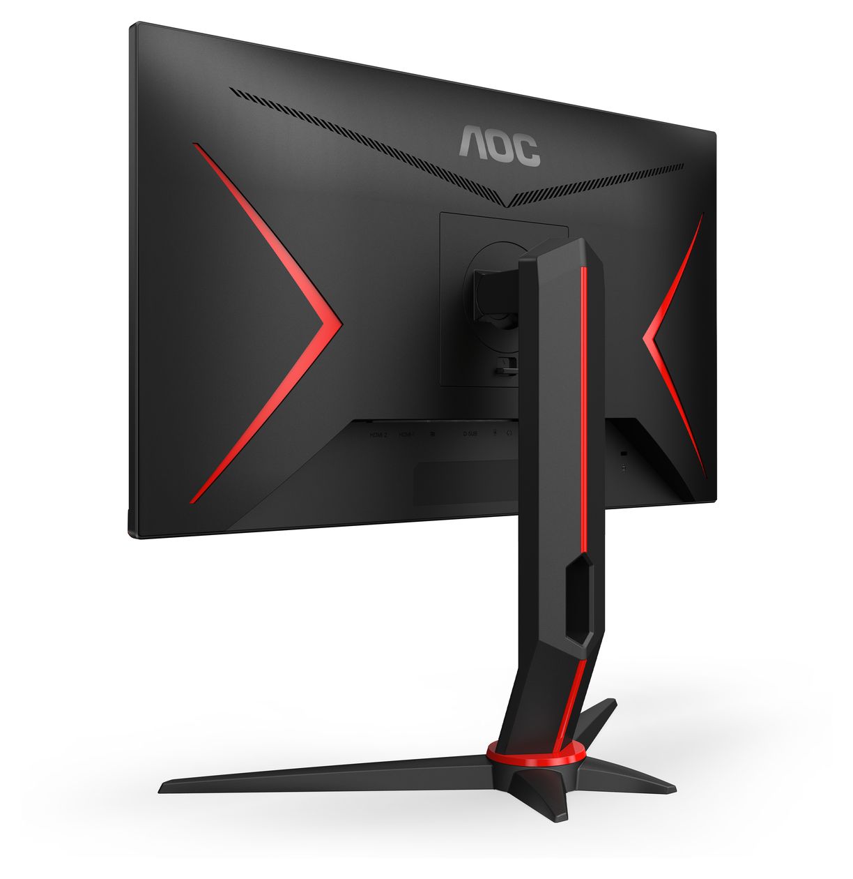 24G2SPU/BK Full HD Monitor 60,5 cm (23.8 Zoll) 16:9 4 ms 300 cd/m²  (Schwarz, Rot) 