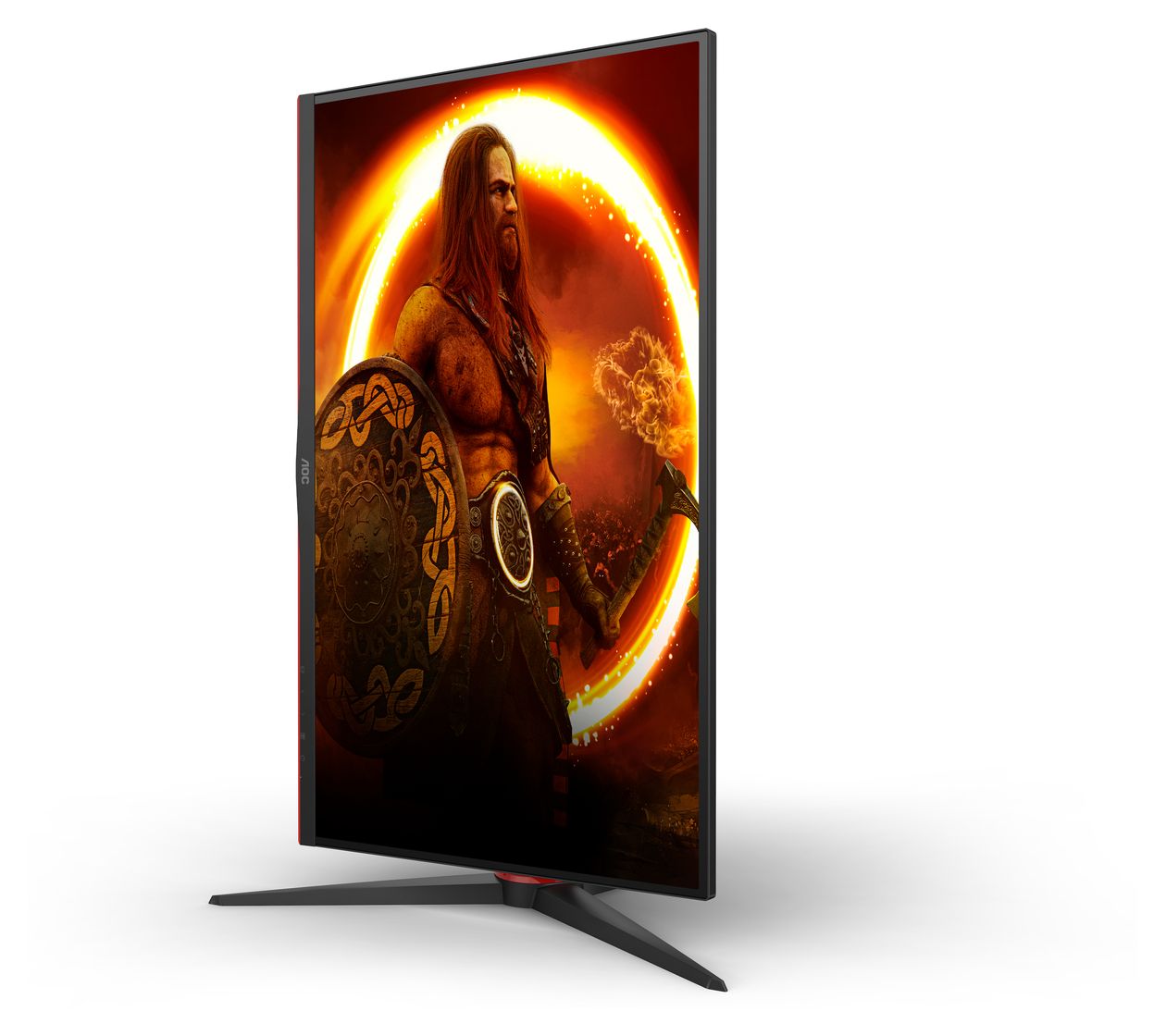 27G2SU/BK Full HD Monitor 68,6 cm (27 Zoll) 16:9 4 ms 350 cd/m²  (Schwarz, Rot) 