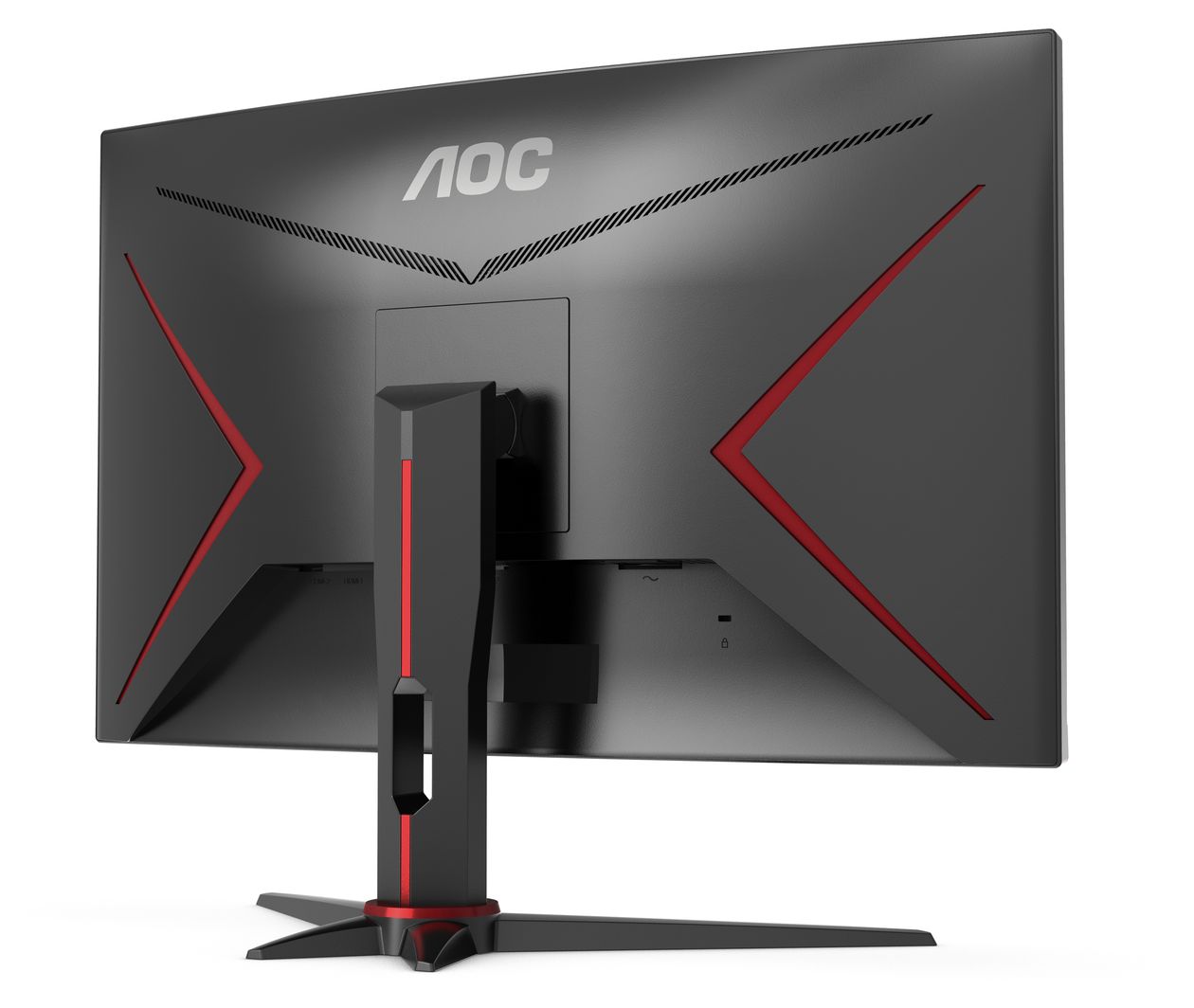 C24G2AE/BK Full HD Monitor 59,9 cm (23.6 Zoll) 16:9 4 ms 250 cd/m²  (Schwarz, Rot) 