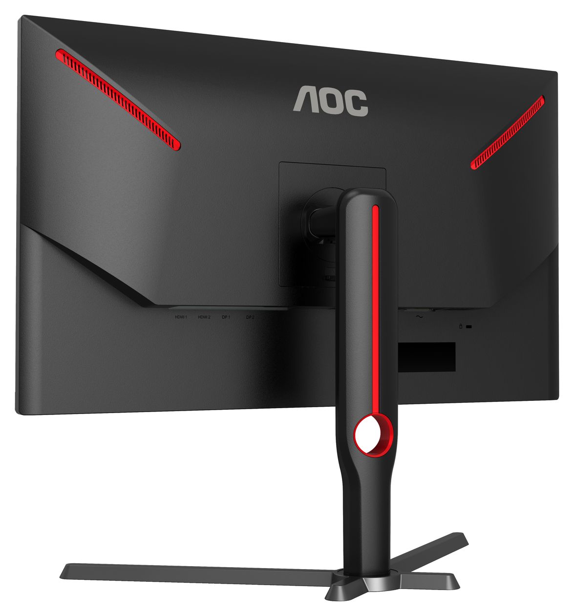 U27G3X/BK 4K Ultra HD Monitor 68,6 cm (27 Zoll) 16:9 1 ms  (Schwarz, Rot) 