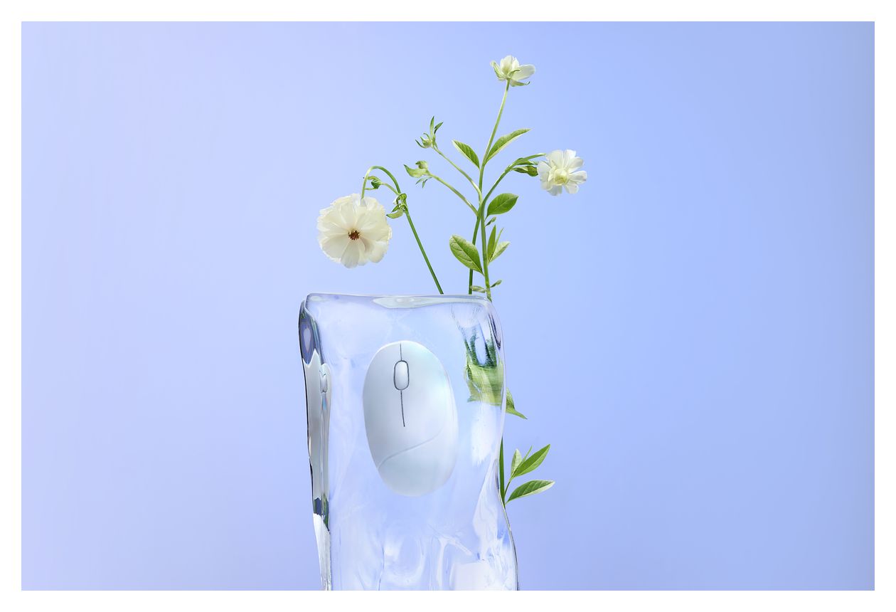 Fragrance Mouse MD101 2400 DPI Haus Maus Optisch  (Weiß) 