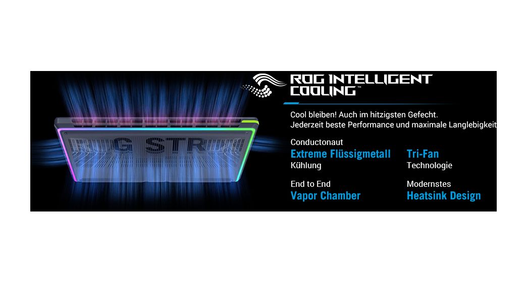 ROG Strix SCAR G835LXG-TQ378W WQXGA Notebook 45,7 cm (18 Zoll) 3840 x 2400 Pixel 64 GB Ram 4 TB SSD Windows 11 Home Intel Core Ultra 9 max. 5,5 GHz NVIDIA GeForce RTX 5090  (Schwarz) 