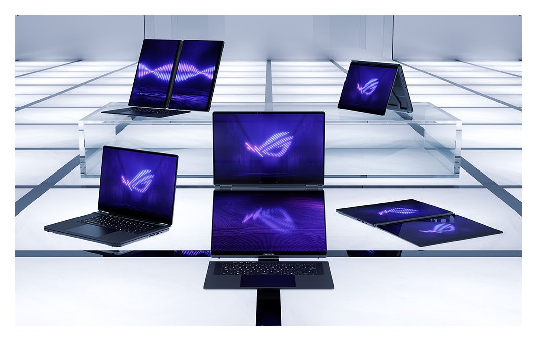 ROG Zephyrus Duo GX651AX-SR004W 2K Ultra HD Notebook 40,6 cm (16 Zoll) 2880 x 1800 Pixel 2 TB SSD Windows 11 Home Intel Core Ultra 9 max. 4,9 GHz  (Grau) 