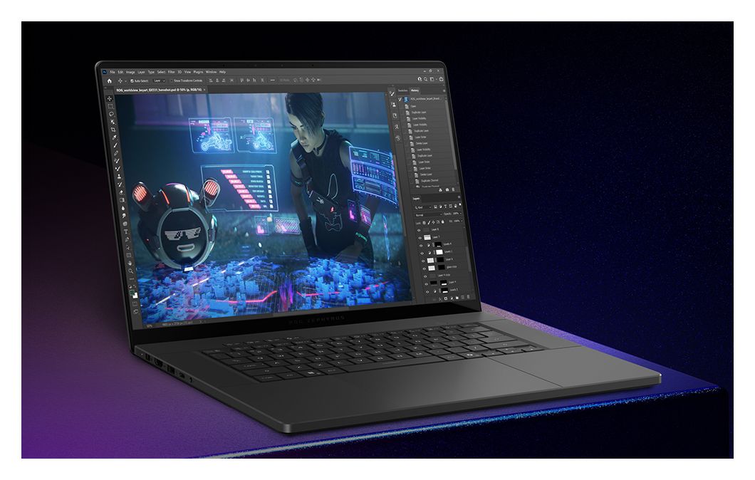 ROG Zephyrus GU606AR-TB015W WQXGA Notebook 40,6 cm (16 Zoll) 2560 x 1600 Pixel 32 GB Ram 2 TB SSD Windows 11 Home Intel Core Ultra 9 max. 4,9 GHz NVIDIA GeForce RTX 5070 Ti Laptop-GPU  (Weiß) 