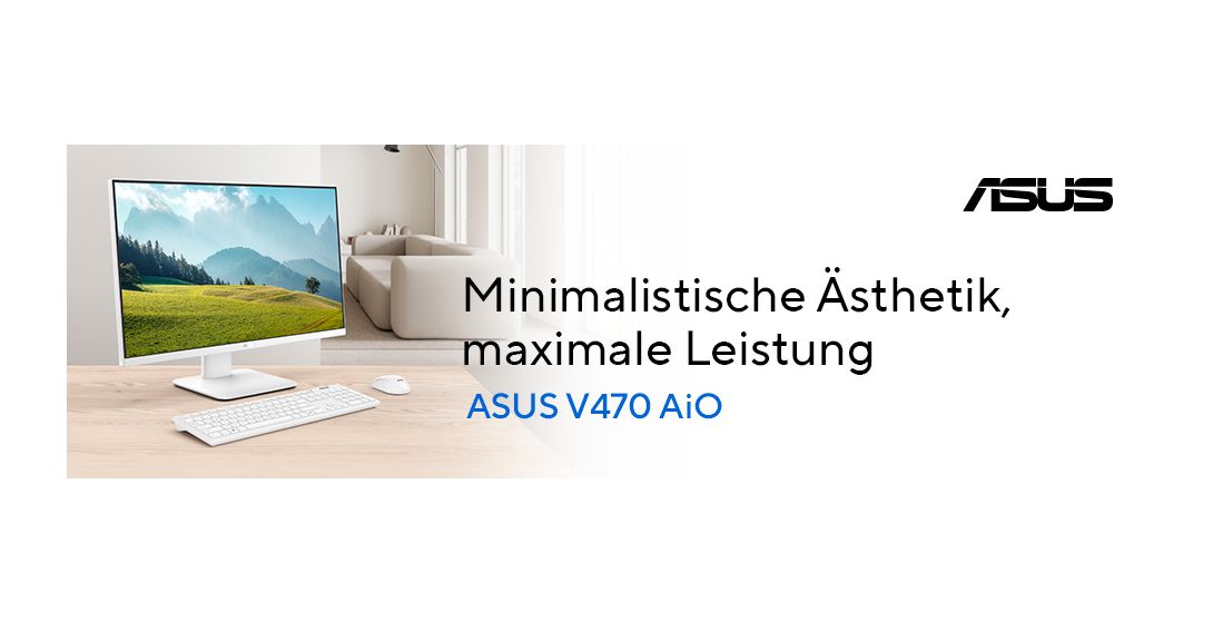 V400 AiO V470VAK-WPE928W All-in-One-PC 68,6 cm (27 Zoll) Intel® Core™ i5 16 GB Ram 1 TB SSD Windows 11 Home intern 