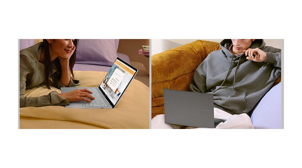 Vivobook S16 M3607GA-SH004W Full HD Notebook 40,6 cm (16 Zoll) 1920 x 1200 Pixel 16 GB Ram 1 TB SSD Windows 11 Home AMD Ryzen 7 max. 4,6 GHz  (Grau) 