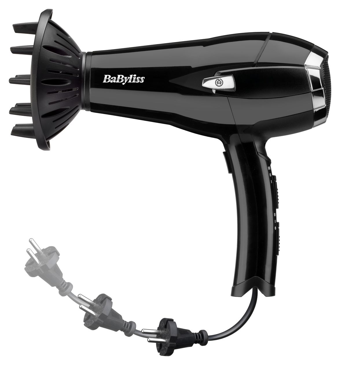D374DE Cordkeeper Haartrockner 2000 W  (Schwarz) 