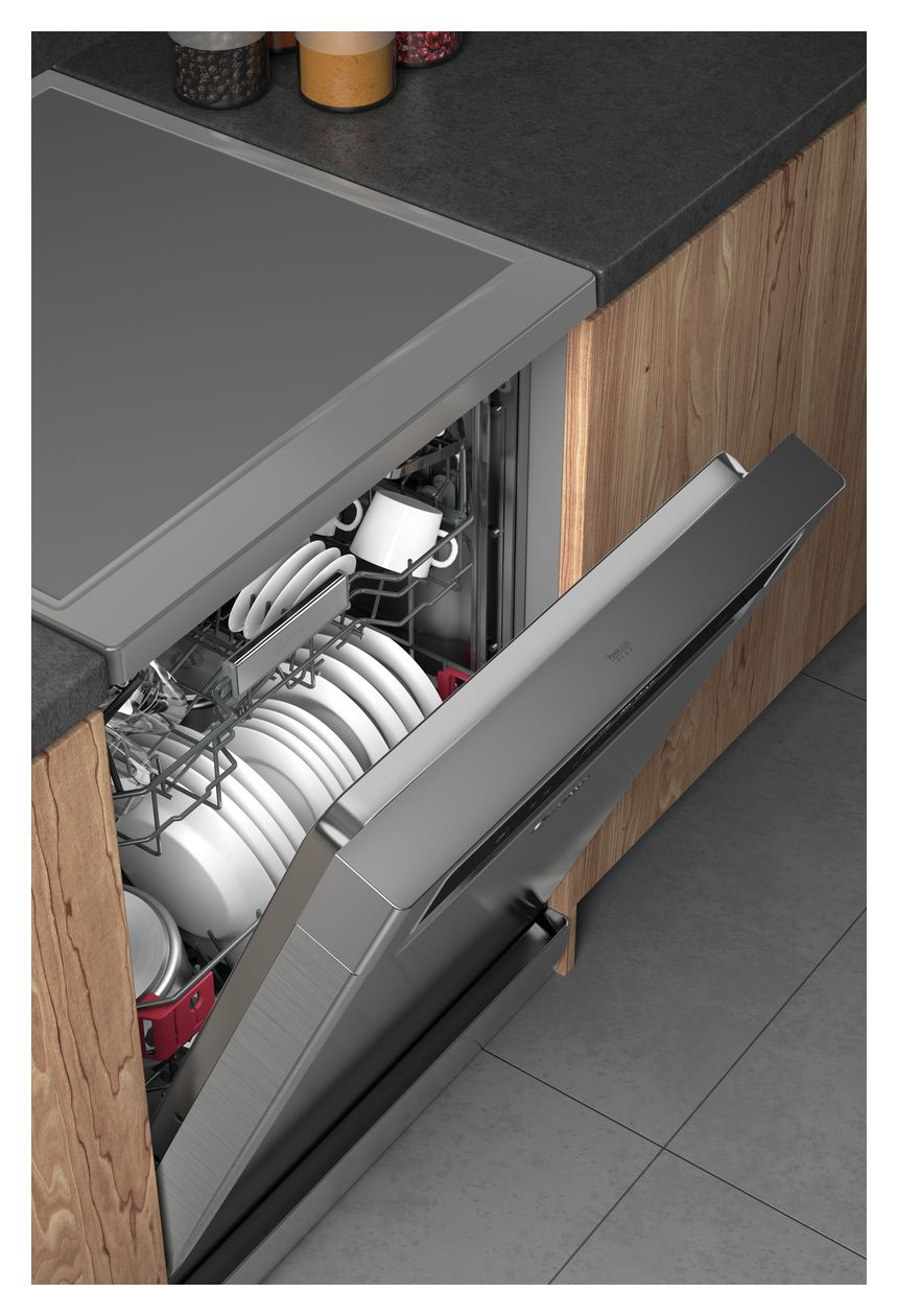 BFP5O41PLTX 60 cm Geschirrspüler freistehend Sehr leise 14 Maßgedecke 