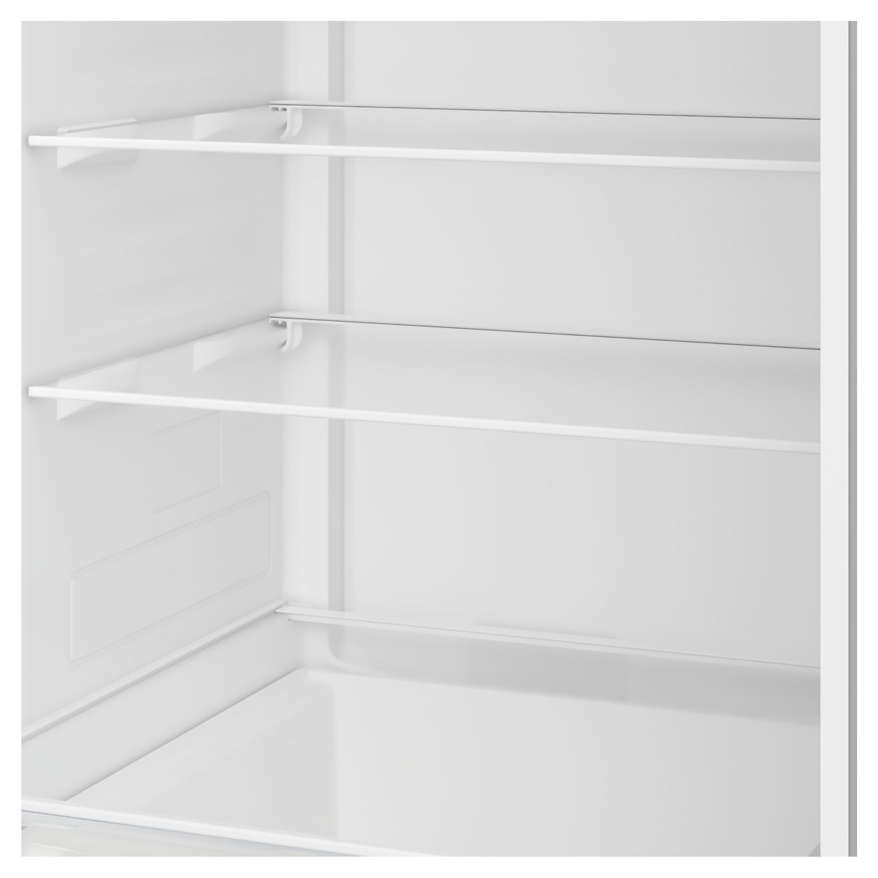 B7RCNE367HG 210 l / 106 l Kühl-Gefrierkombi freistehend NoFrost 136 kWh Jahr  (Grau) 