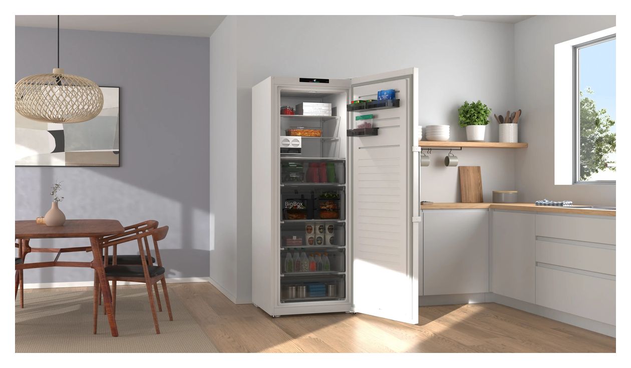 Serie 4 GSN56EWCM 471 l Gefrierschrank 201 kWh Jahr NoFrost  (Weiß) 