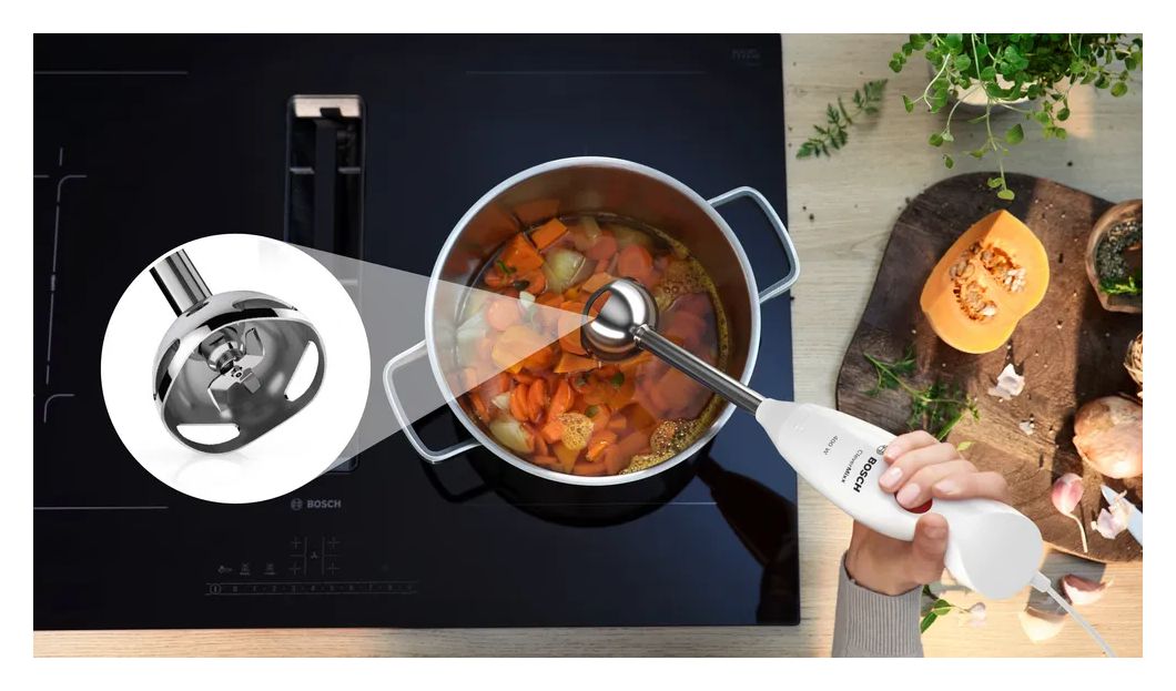 MSM24500 CleverMixx Stabmixer 400 W  (Rot, Weiß) 