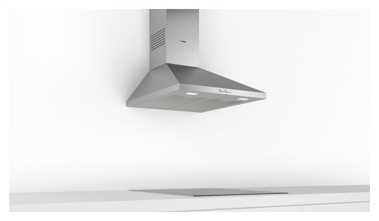 Serie 2 DWP66BC50 Abluft Dunstabzugshaube/Esse Wand 60 cm (Edelstahl) 