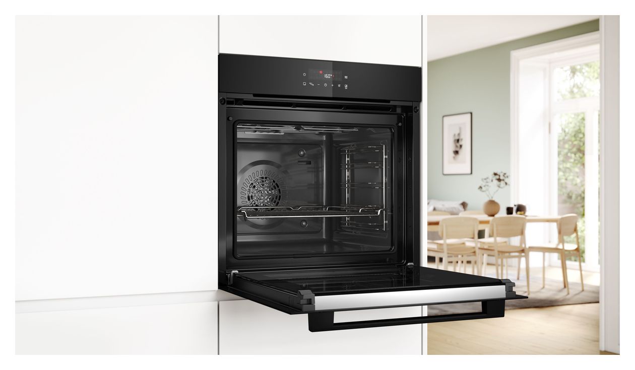 Serie 2 HBA571BB4 Einbaubackofen groß AutoClean 