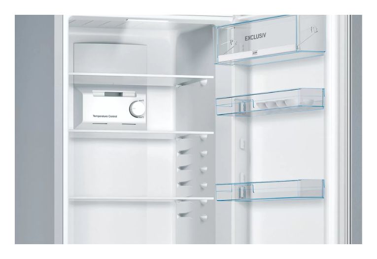 Serie 2 KGN36ELEA 216 l / 89 l Kühl-Gefrierkombi freistehend NoFrost 239 kWh Jahr  (Edelstahl) 