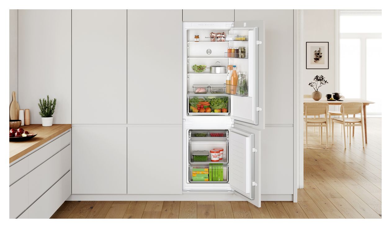 Serie 2 KIV86NSE0 183 l / 84 l 177,5 cm Einbau Kühl-/Gefrierkombination 229 kWh 