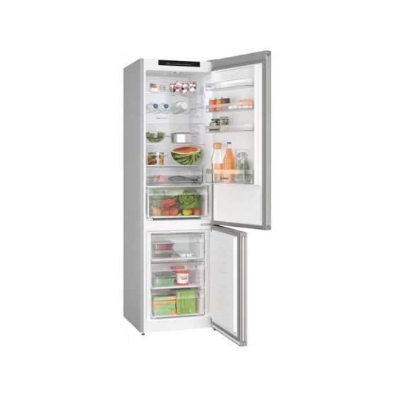 Serie 4 KGN392ICF 260 l / 103 l Kühl-Gefrierkombi freistehend 162 kWh Jahr  (Edelstahl) 