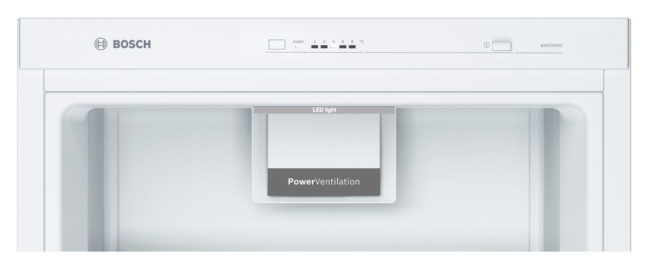 Serie 4 KSV36VWEP 346 l / 346 l Kühlschrank freistehend EEK: E 116 kWh Jahr  (Weiß) 