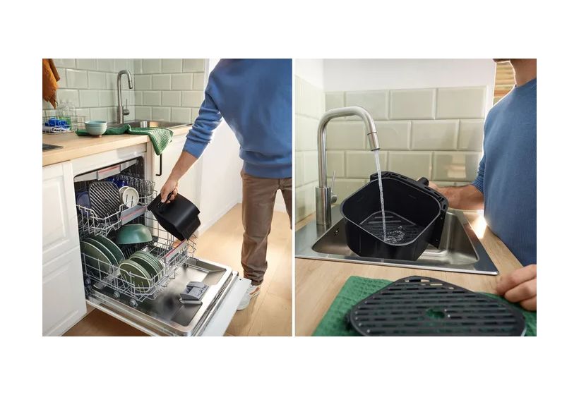 Serie 4 MAFS2462B Heißluftfritteuse 6,1 l 2050 W  (Schwarz) 