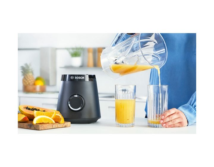 Serie 4 MMB6141B VitaPower 1,5 l Standmixer 2 Geschwindigkeiten 1200 W  (Schwarz) 