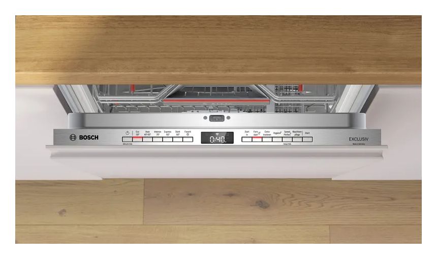 Serie 4 SBV4EBX02D 60 cm Geschirrspüler vollintegriert (ohne Front) Sehr leise 13 Maßgedecke aquaStop Funktion Wärmetauscher 