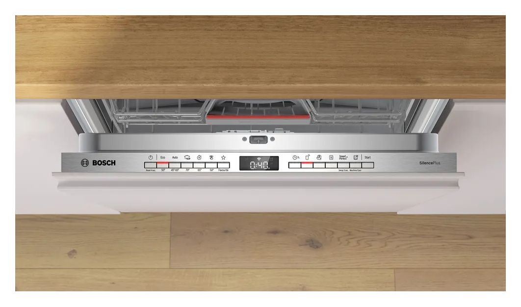 Serie 4 SBV4EVX08E 60 cm Geschirrspüler vollintegriert (ohne Front) Leise 14 Maßgedecke aquaStop Funktion Wärmetauscher 