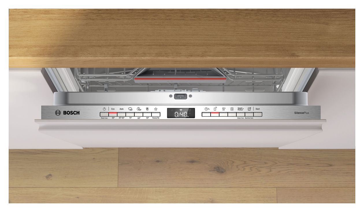 Serie 4 SMV4ECX28E 60 cm Geschirrspüler vollintegriert (ohne Front) Sehr leise 14 Maßgedecke aquaStop Funktion Heat exchanger/Drying assistant 