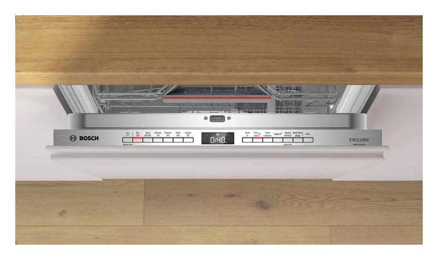 Serie 4 SMV4HBX02D 60 cm Geschirrspüler vollintegriert (ohne Front) Sehr leise 13 Maßgedecke aquaStop Funktion Wärmetauscher 