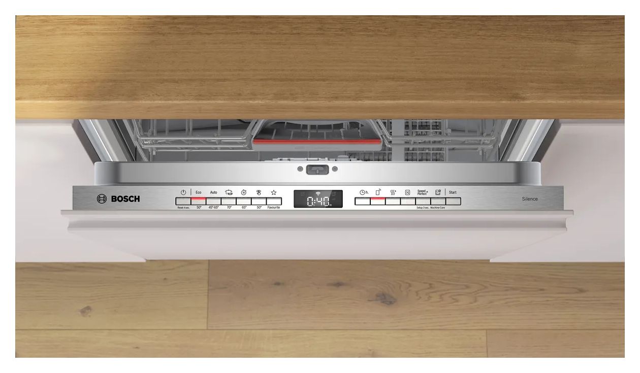 Serie 4 SMV4HTX14E 60 cm Geschirrspüler vollintegriert (ohne Front) Leise 13 Maßgedecke aquaStop Funktion Wärmetauscher 